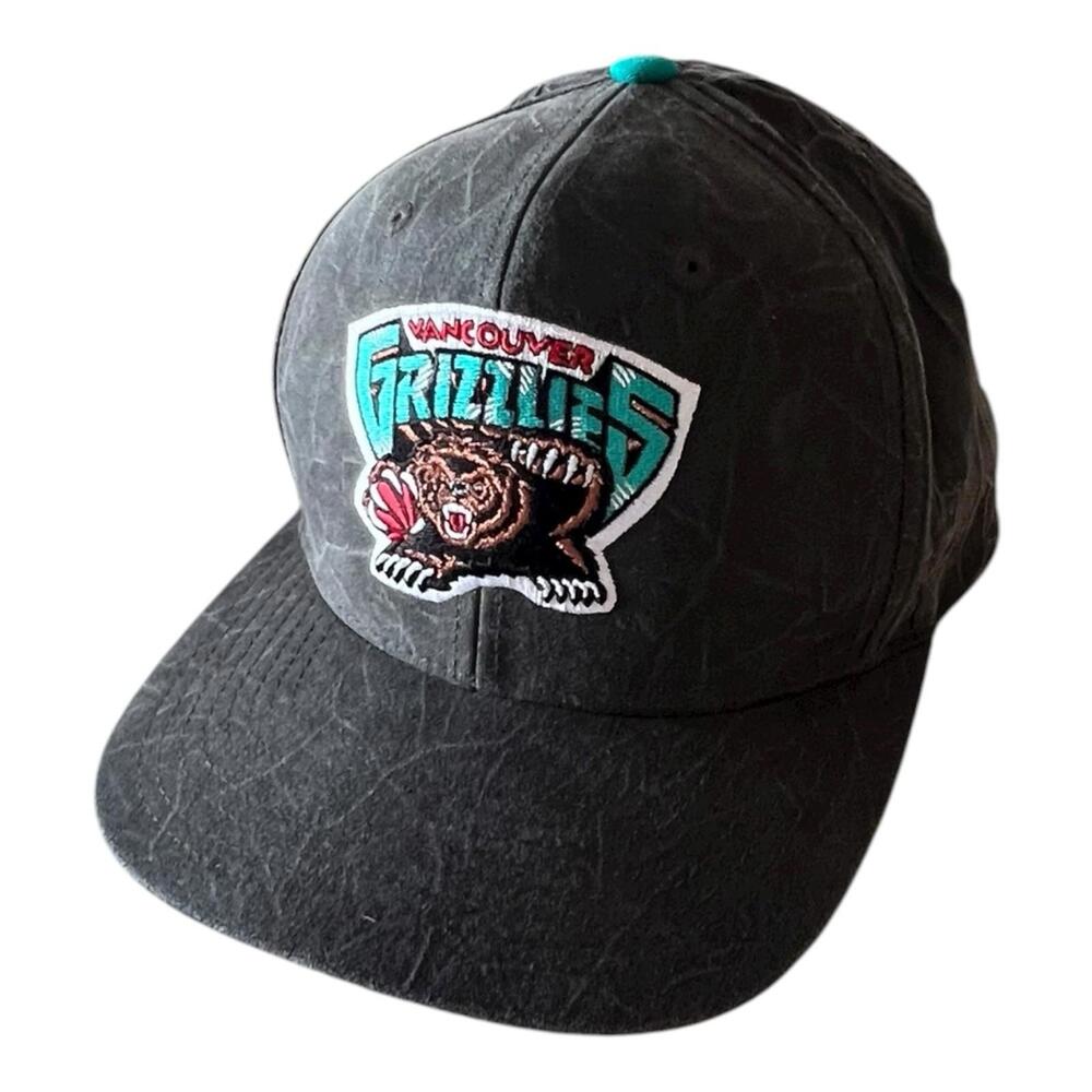 Vancouver Grizzlies Mitchell & Ness NBA Snapback Hat RARE Hardwood Classic